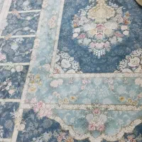 دو تا فرش ۹ متری مهراوه کاشان