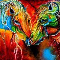 آموزش نقاشی (قاصدک)