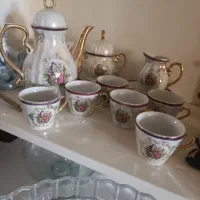 سرویس قهوه خوری مرمری ژاپن اصل
