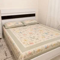 تخت خواب دو نفره با دراور و به همراه تخت کودک
