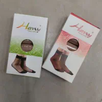جوراب هانی شیشه و پارازین بسته ۶ عددی
