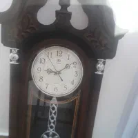 ساعت طرح چوب