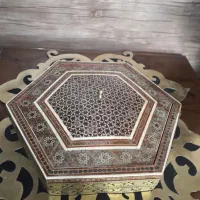 شکلات خوری خاتم کاری