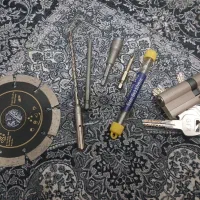 صفحه گرانیت مته مغزی درب چوبی