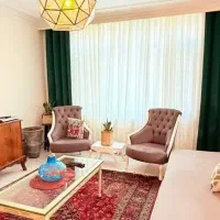 پرده کاغذ دیواری پارکت قرنیز و...