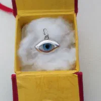 آویز گردنی نقره