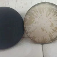 دف دست‌ساز استاد حبیبی اصل طرح خورشید