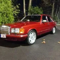 بنز w126 s280 اتومات