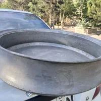 تشت و کاسه مسی قدیمی