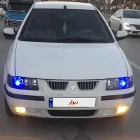 سمندEF7دوگانه کارخونه مدل۹۱دارای ۲لکه رنگ