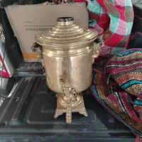 سماور روس زغالی عتیقه