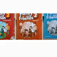 کتاب زبان family and friends