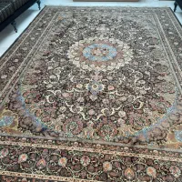 فرش ابریشم گونه فرهی ۹متری ۲عدد