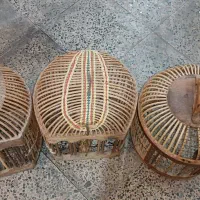 فروش قفس چوبی گرد