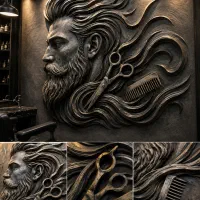 اجرای گچبری ومجسمه برای منزل،دفترکار،کافه ورستوران