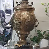 سماور برقی برنجی