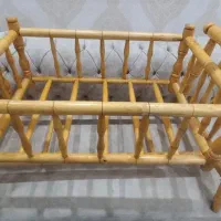 گهواره سنتی چوبی