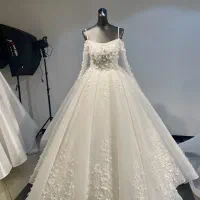 اجاره لباس عروس پرنسسی، شیک و کاردست