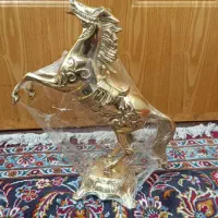 مجسمه اسب برنز سنگین  دکوری