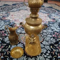 سماور زغالی برنزی