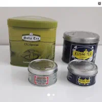 قوطی فلزی چای بیسکوییت شکلات