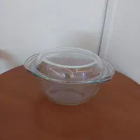 ظرف میوه خوری و قابلمه پیرکس