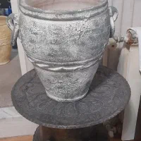 گلدان کوزه پتینه کاری
