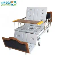 تخت بیمارستانی مدل صندلی شو لگن خور
