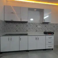 کابینت آشپزخانه آماده نصب اول سایت کارگاهی