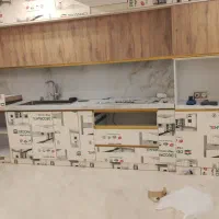 نصب اجرای اسلب و کانتر و بین کابینی