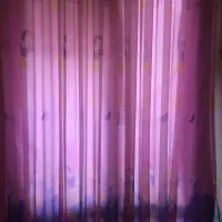 پرده اتاق کودک ونوجوان به همراه ساتن زیرش