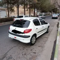 با سلام پژو ۲۰۶تیپ ۳ بی رنگ