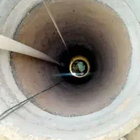 چاه کن مقنی فاضلاب
