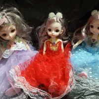 عروسک چشم تیله ای خارجی تمام مفصلی