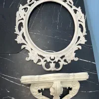 آینه کنسول دیواری خام