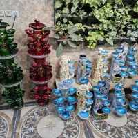 گل گیاه و آبنما