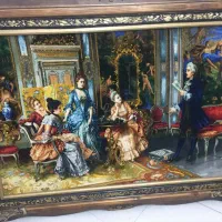 تابلو فرش شاعر جوان