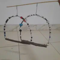 ساخت و طراحی اسباب بازی زیبا برای طوطی سانان
