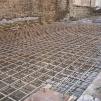 آرماتور بندی و بنایی ساختمان