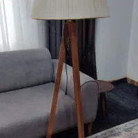 آباژور ایستاده چوبی