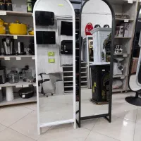 آینه پایه ثابت نیم دایره * اثاث مارکت