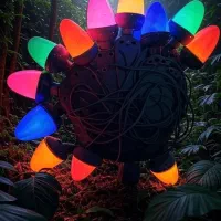 روشنایی ریسه لامپ  مساجد