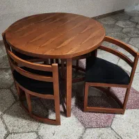 میز و صندلی گرد ۴ نفره