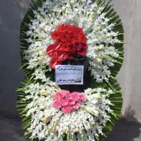 تاج گل ترحیم طبیعی مدلZ(پرداخت بعدتحویل+حمل رایگان