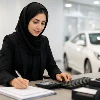 حسابدار خانم و صندوق دار