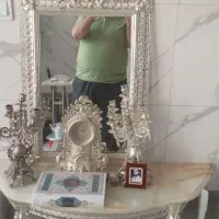 اینه و شمغدان نیکل