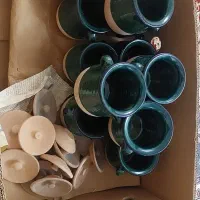 ظرف سفالی سنگی آبگوشت دیزی