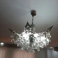 لوستر برنزی ۶ شاخه