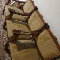 یکدست مبل ۸ نفره چوب گردو سلطنتی