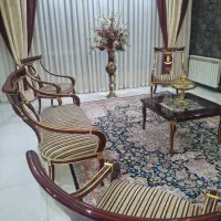 مبل ۷ نفره به همراه میز غذا خوری ۱۲ نفره